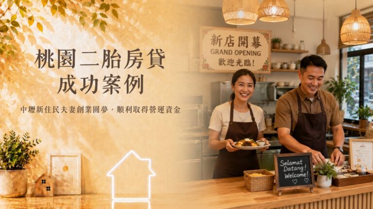 桃園二胎房貸