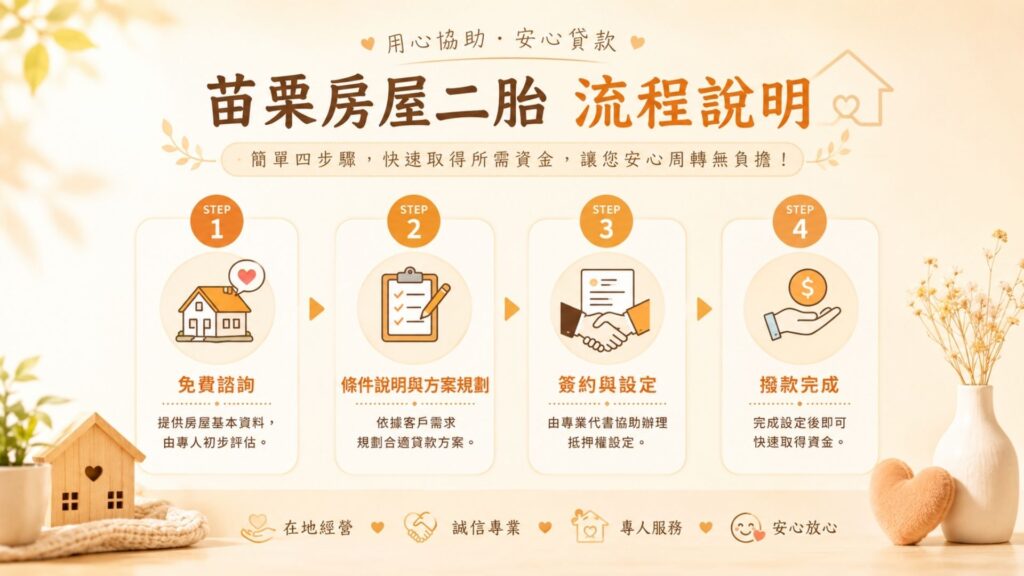 苗栗二胎貸款